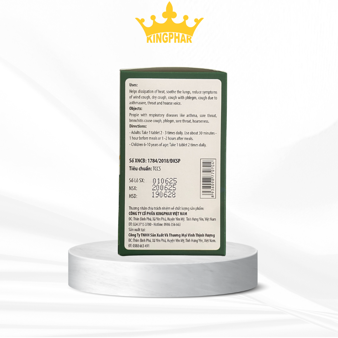 TOÀN LỘC BỔ PHẾ KINGPHAR